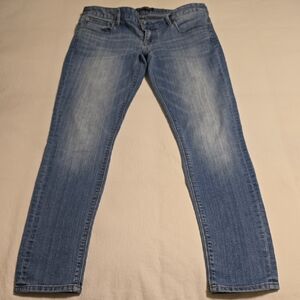 Express Light Blue Women's Skinny Jeans